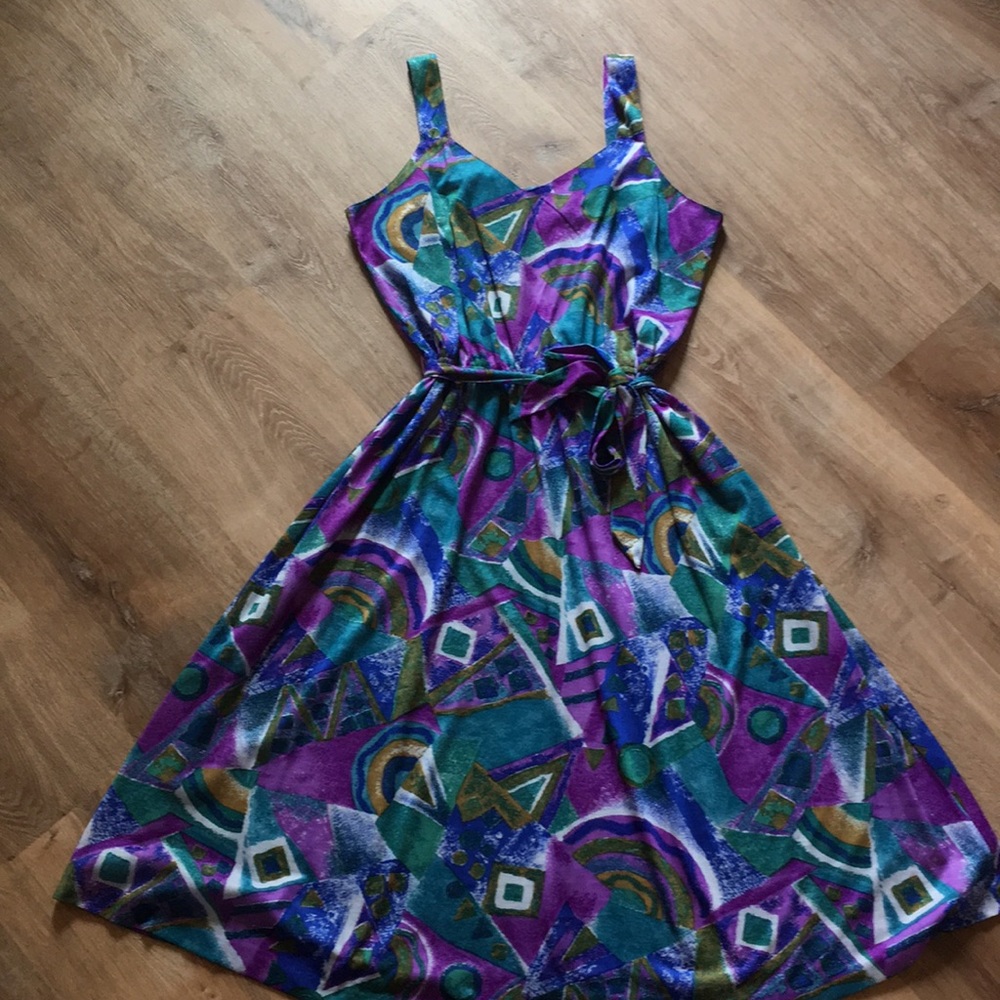 Fabulous vintage sundress disco queen